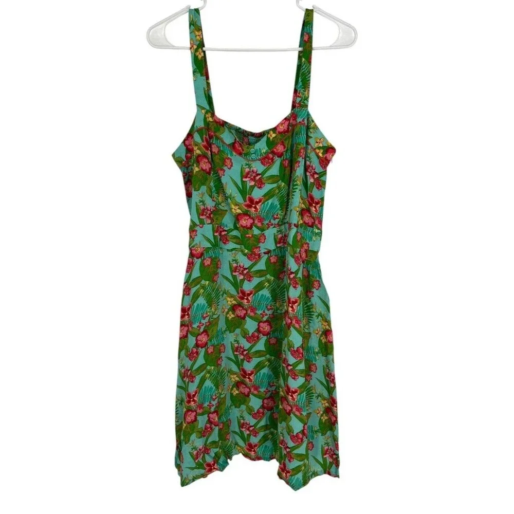 Matilda Jane Dress Girl's Size 14 By The Bay Floral Smocked Midi Cottagecore